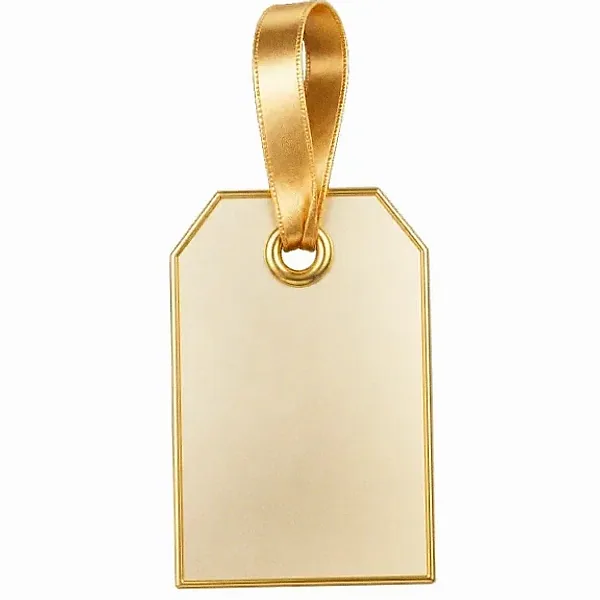 Blank gift tag — Kingdom
