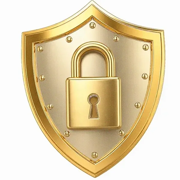 Shield with padlock — Kingdom