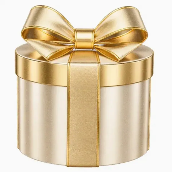 Round gift box — Kingdom