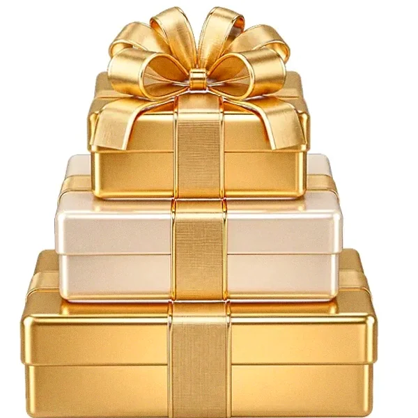 Stacked gift boxes — Kingdom