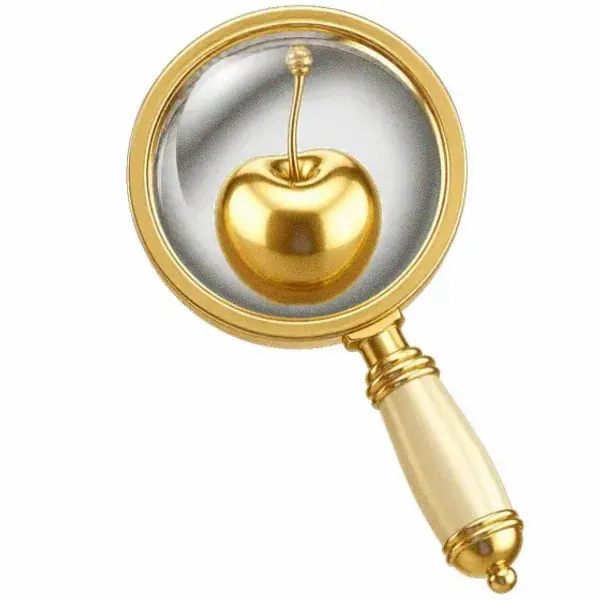 Cherry magnifying glass — Kingdom