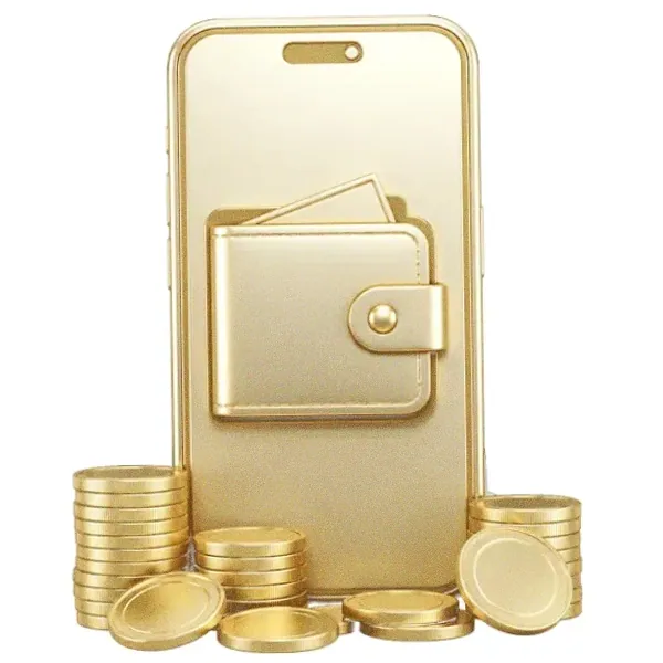 Smartphone with wallet — Kingdom