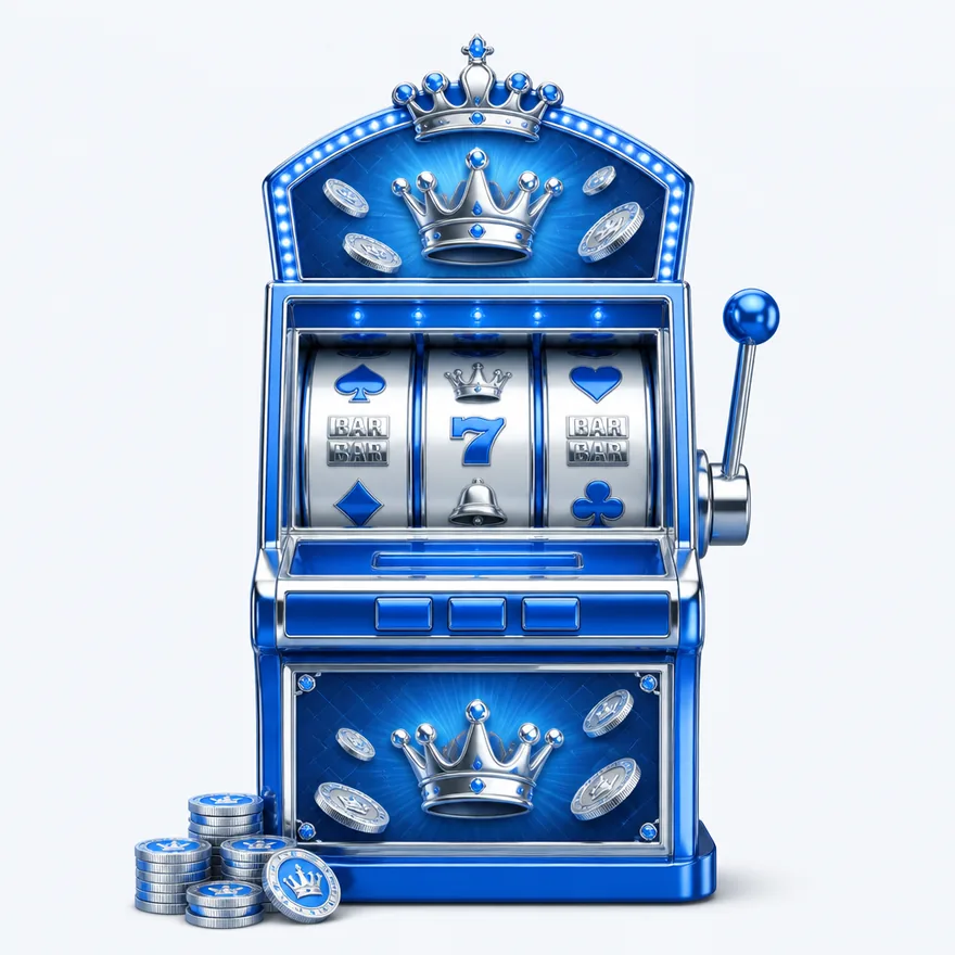 Slot cabinet with marquee — Kingdom