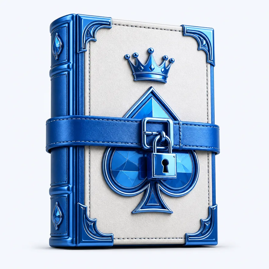 Book with padlock strap — Kingdom