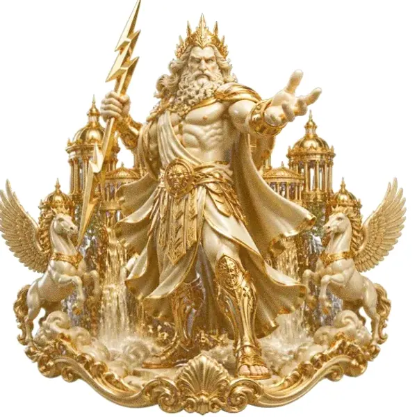 Zeus with lightning — Kingdom