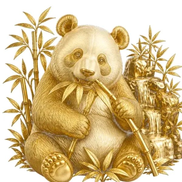 Panda eating bamboo — Kingdom